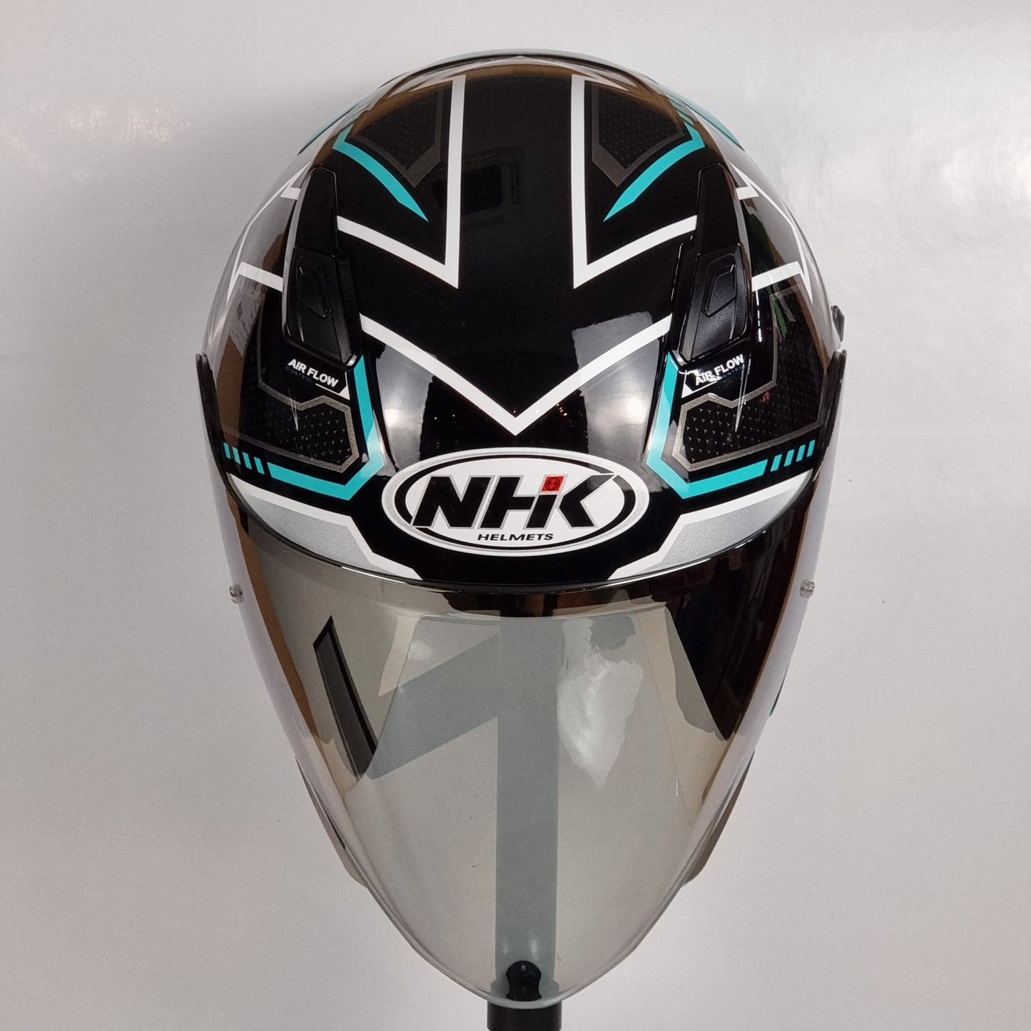 NHK Helmet S1GP Revenge Speed (Black/Tosca Glossy)
