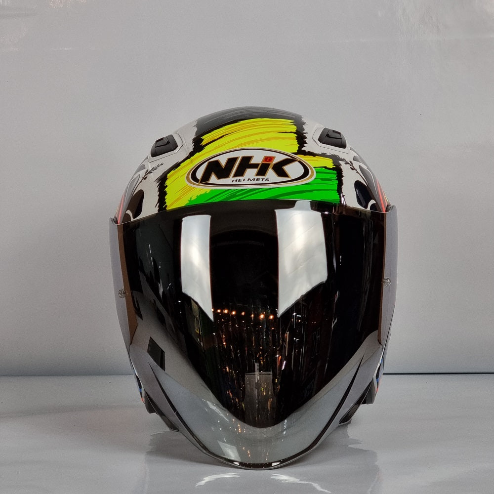 NHK Helmet S1GP Remi Gardner #3 (White Glitter Glossy)