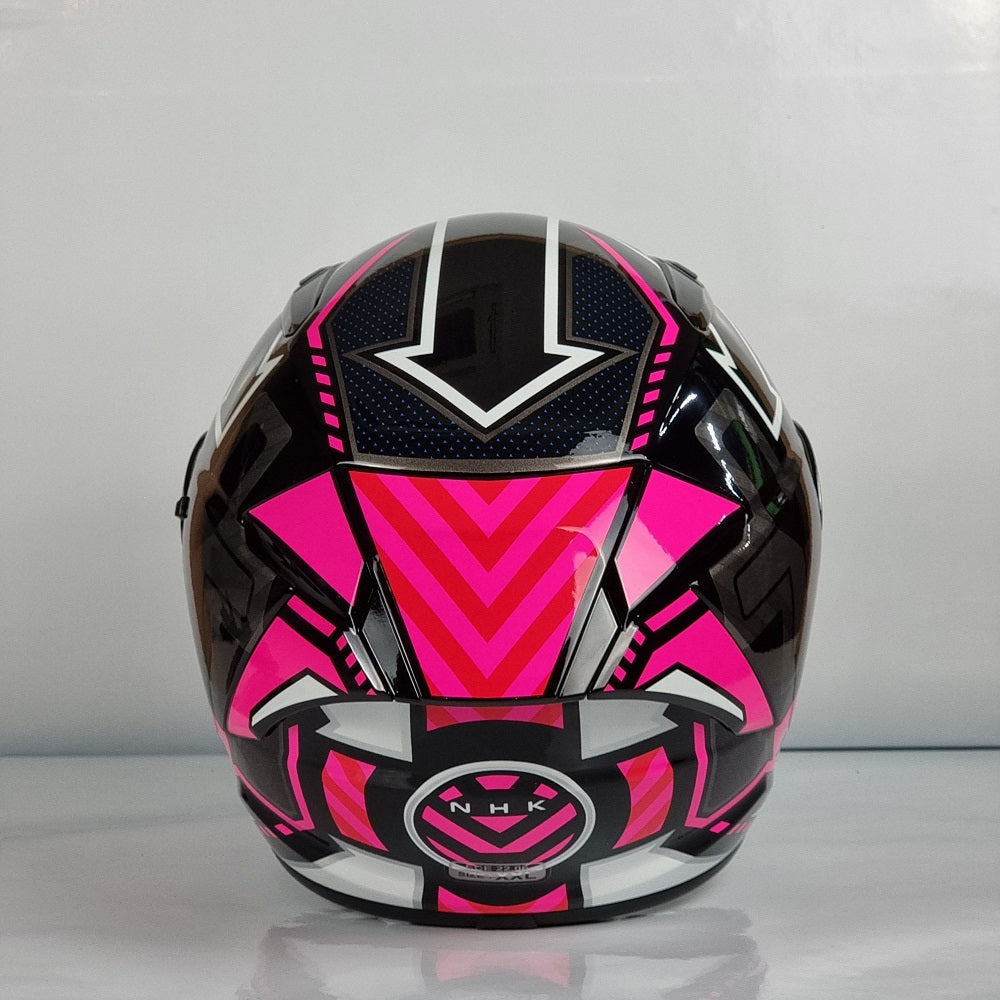 NHK Helmet S1GP Revenge Speed (Black/Pink Glossy)