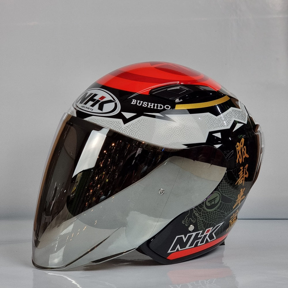 NHK Helmet S1GP Miha (Black Glossy)