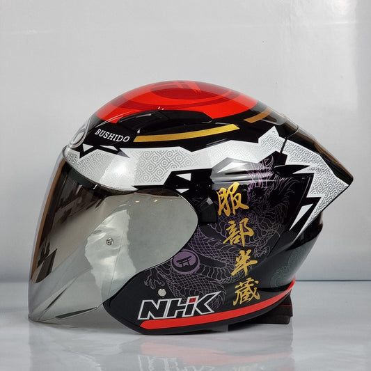 NHK Helmet S1GP Miha (Black Glossy)