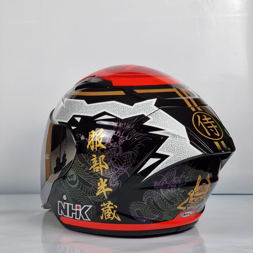 NHK Helmet S1GP Miha (Black Glossy)
