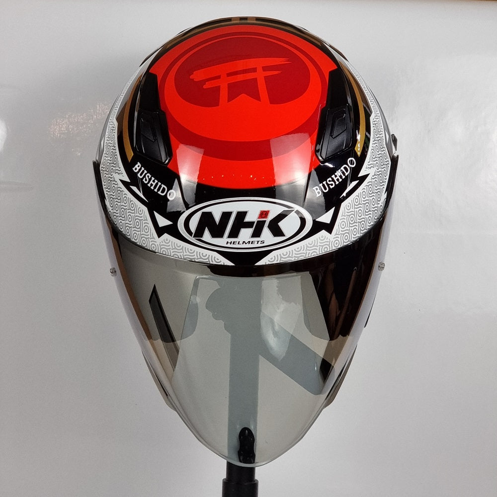 NHK Helmet S1GP Miha (Black Glossy)