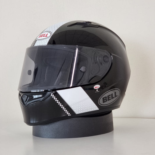 Bell Helmet Qualifier (Vitesse Matte Gloss Black/White)