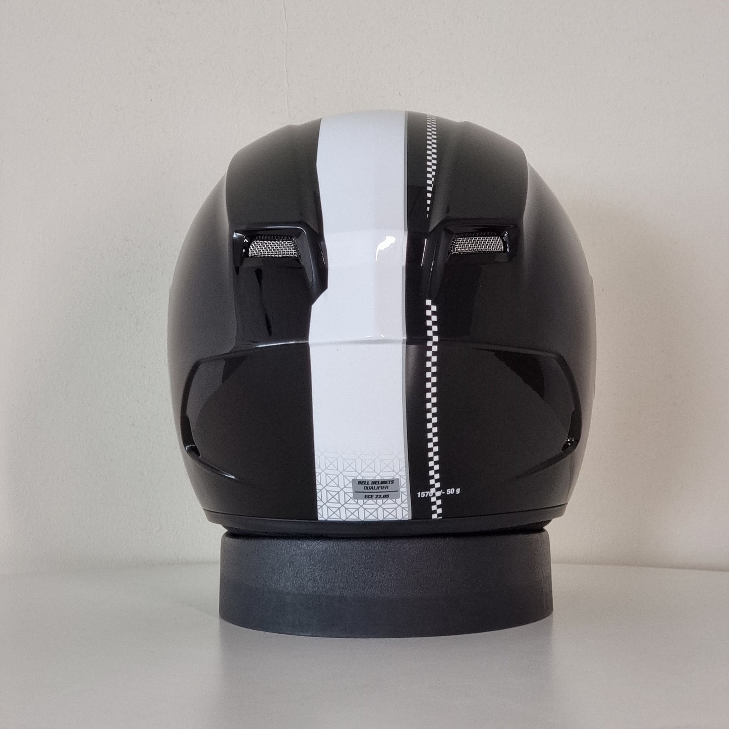 Bell Helmet Qualifier (Vitesse Matte Gloss Black/White)
