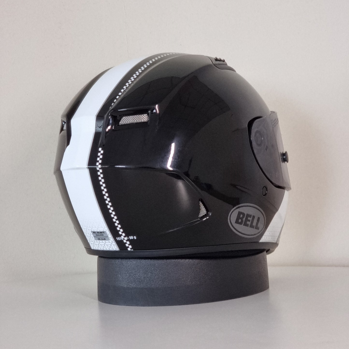 Bell Helmet Qualifier (Vitesse Matte Gloss Black/White)