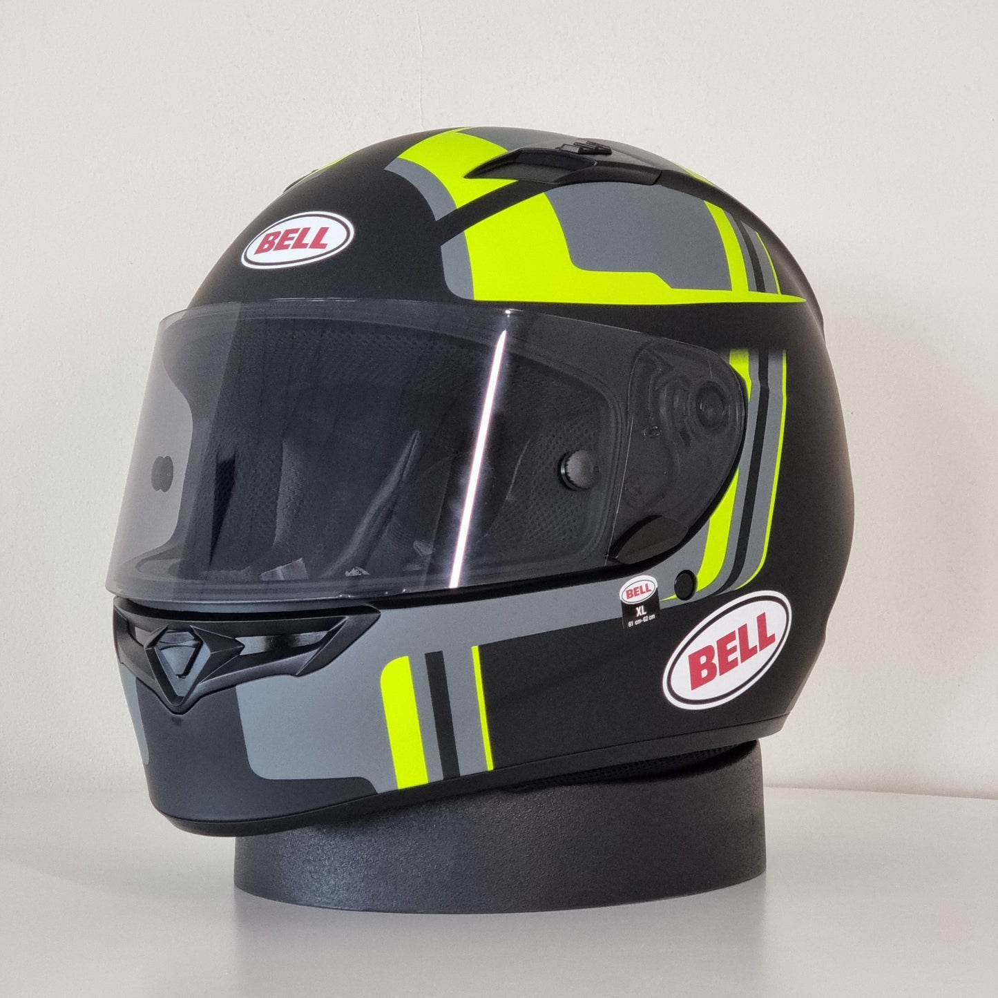 Bell Helmet Qualifier (Torque Matte Black/Hi-Viz)