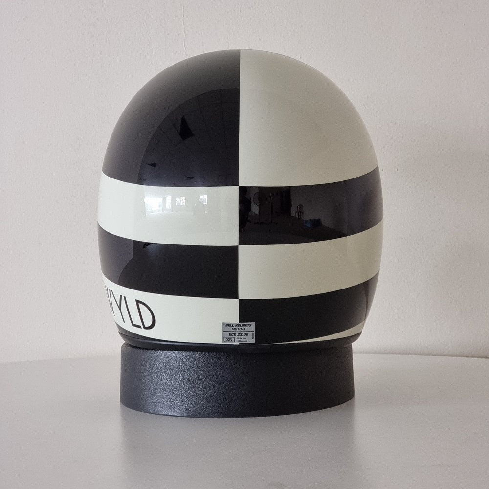 Bell Helmet Moto-3 (ATWYLD Orbit White/Black)