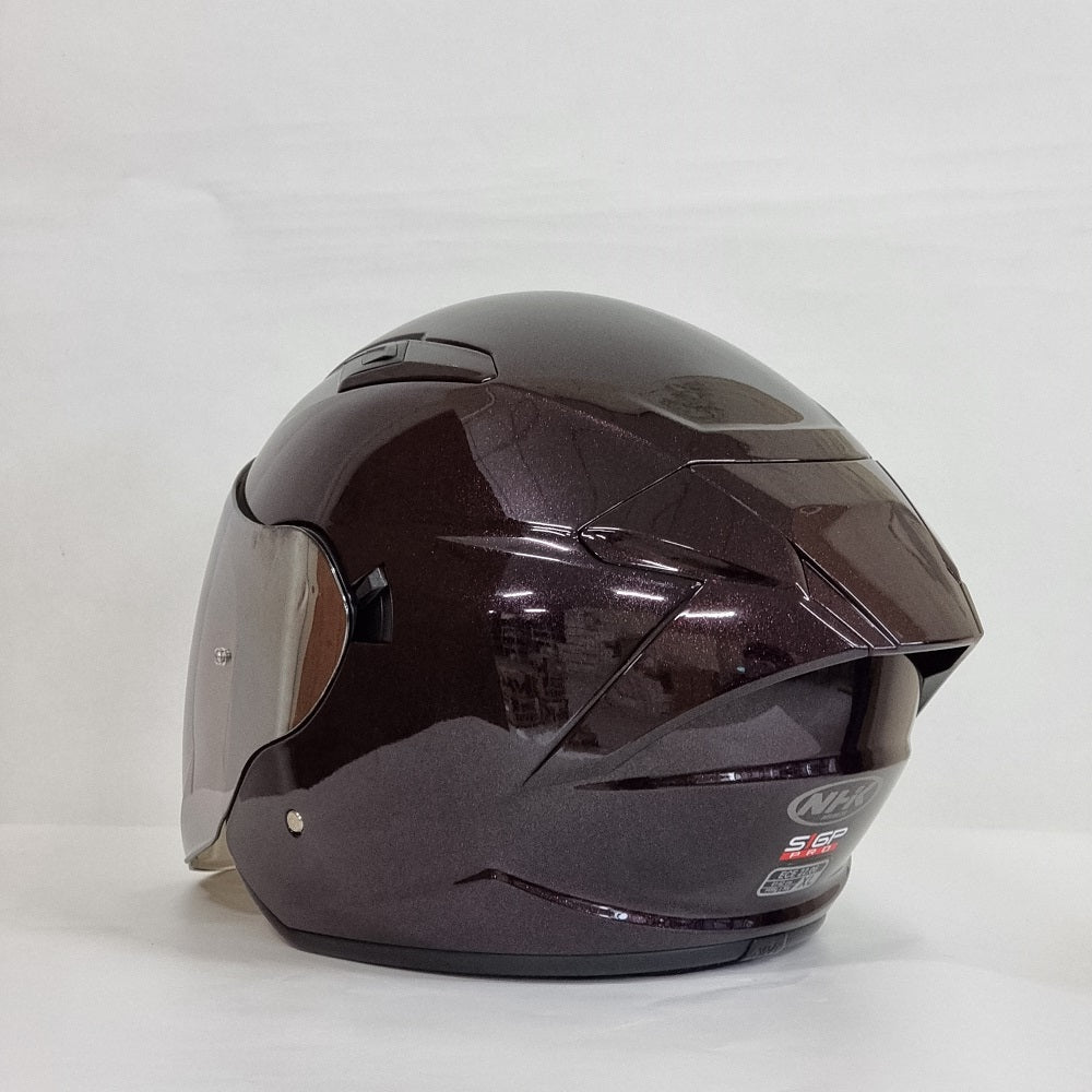 NHK Helmet S1GP Solid (Laser Red Glossy)