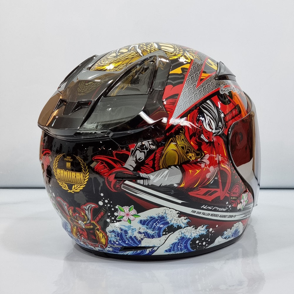 NHK Helmet R1 v2 Samurai (Black Glossy)