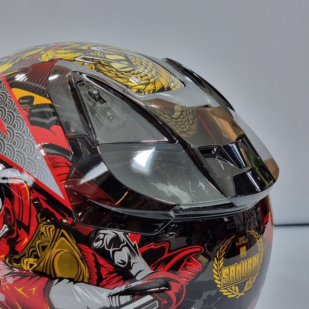 NHK Helmet R1 v2 Samurai (Black Glossy)