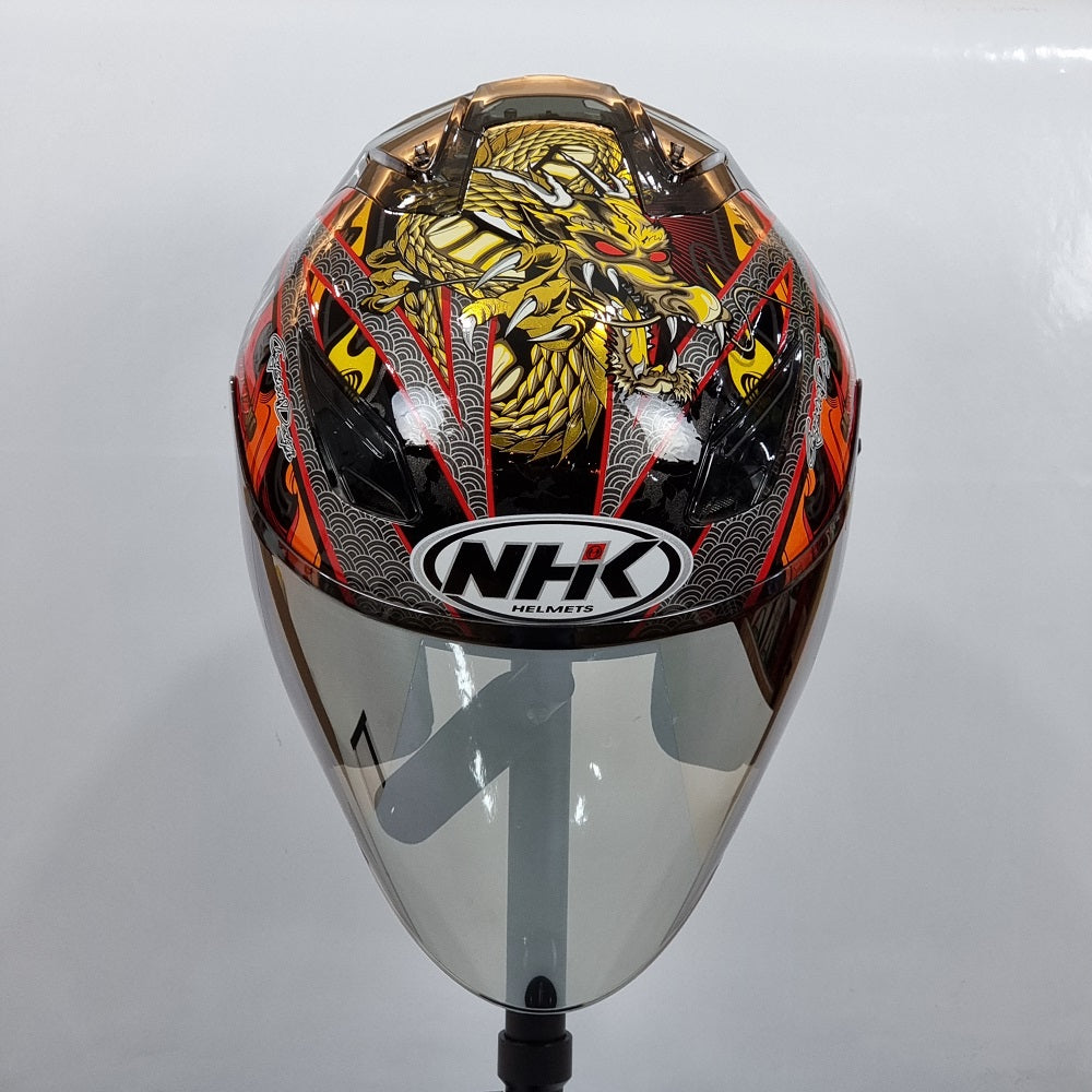 NHK Helmet R1 v2 Samurai (Black Glossy)