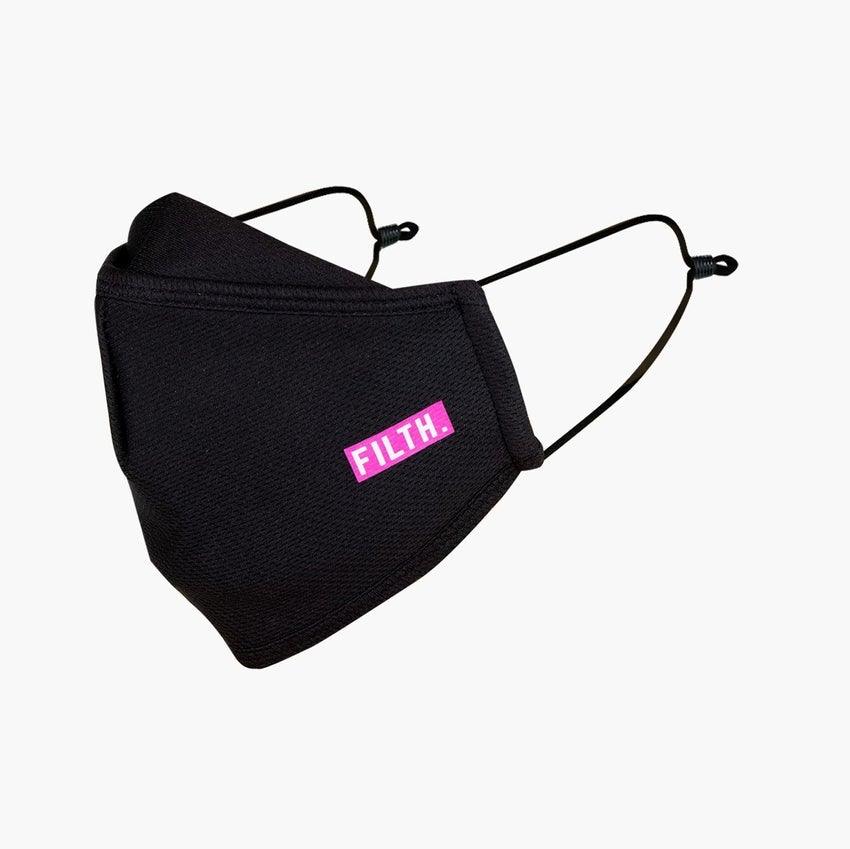 Muc Off Filth Reusable Face Mask (Black) - Durian Bikers