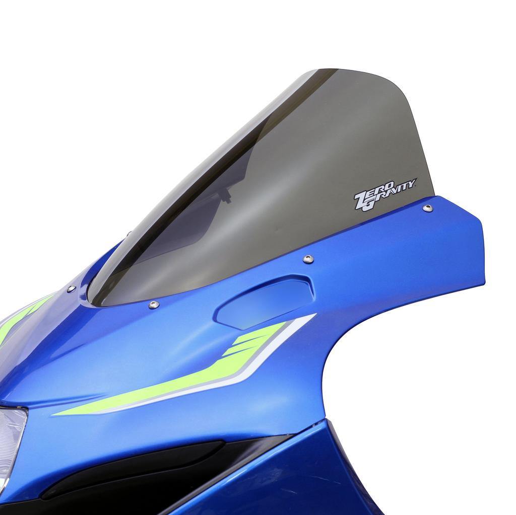 Zero Gravity Sport Touring Windscreen fits for Suzuki GSXR-1000 ('17-'19) (Light Smoke) - Durian Bikers