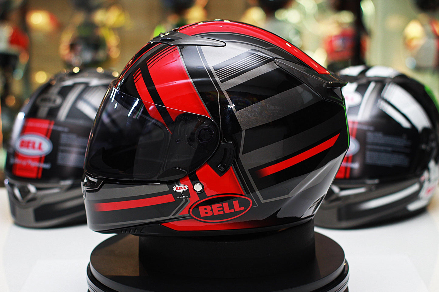 Bell RS-2 (Tactical Red/Black/Titanium) - Durian Bikers