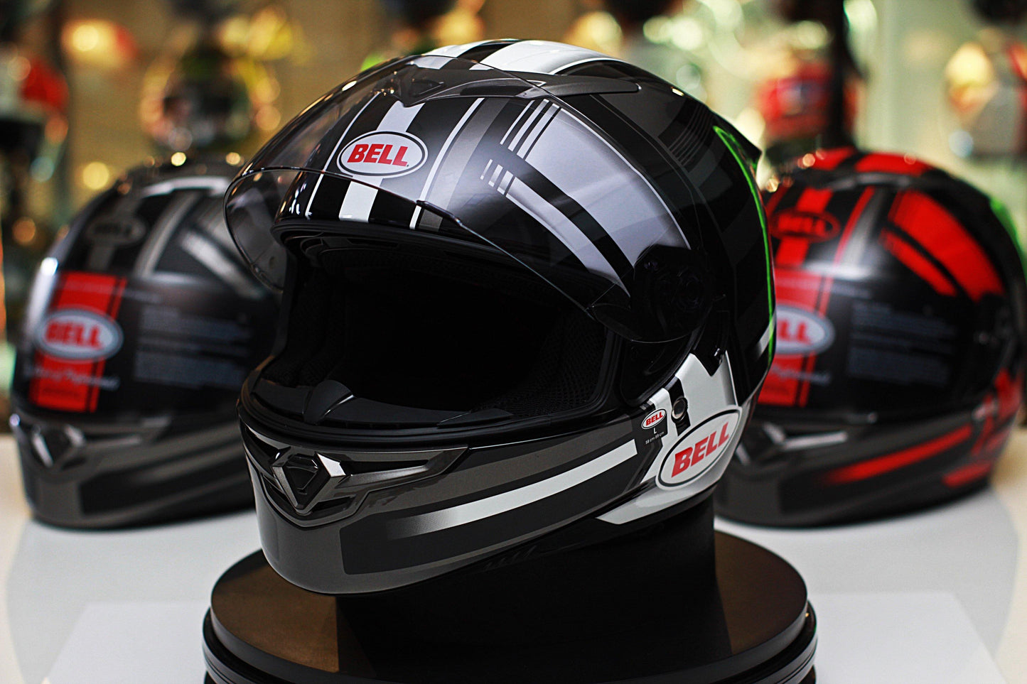 Bell RS-2 (Tactical White/Black/Titanium) - Durian Bikers