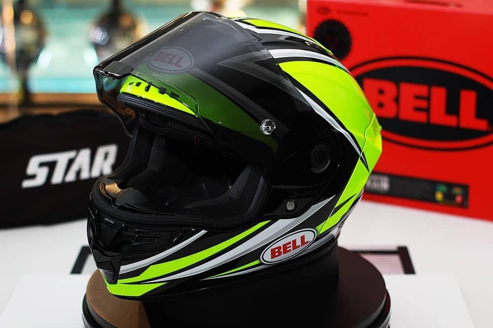 Bell Star (Torsion Green/Black) - Durian Bikers