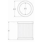 BMC Air Filter fits for Mercedes Class E (W211/S211) / Class S (W220) Cars (FB357/16) - Durian Bikers