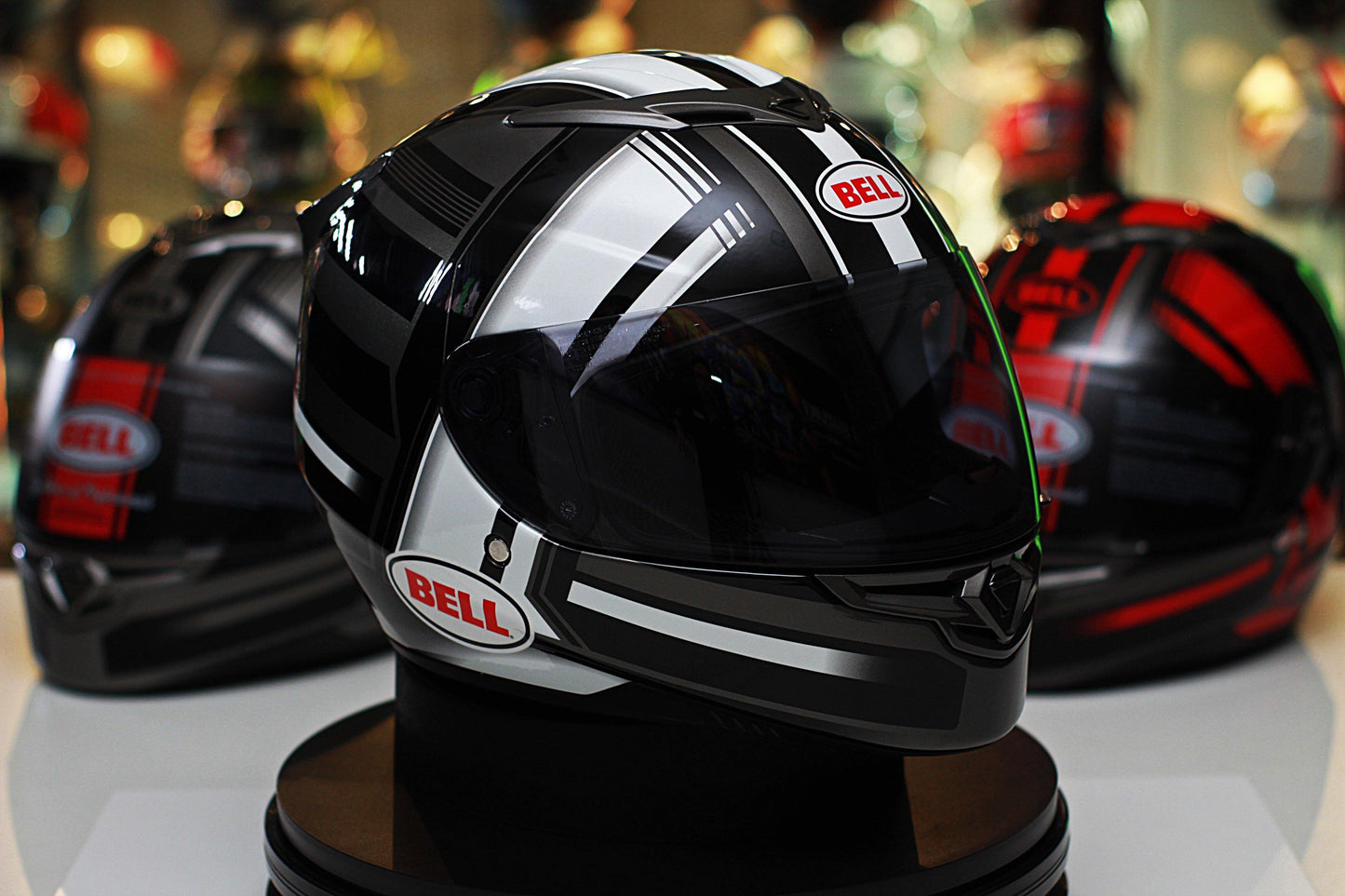 Bell RS-2 (Tactical White/Black/Titanium) - Durian Bikers