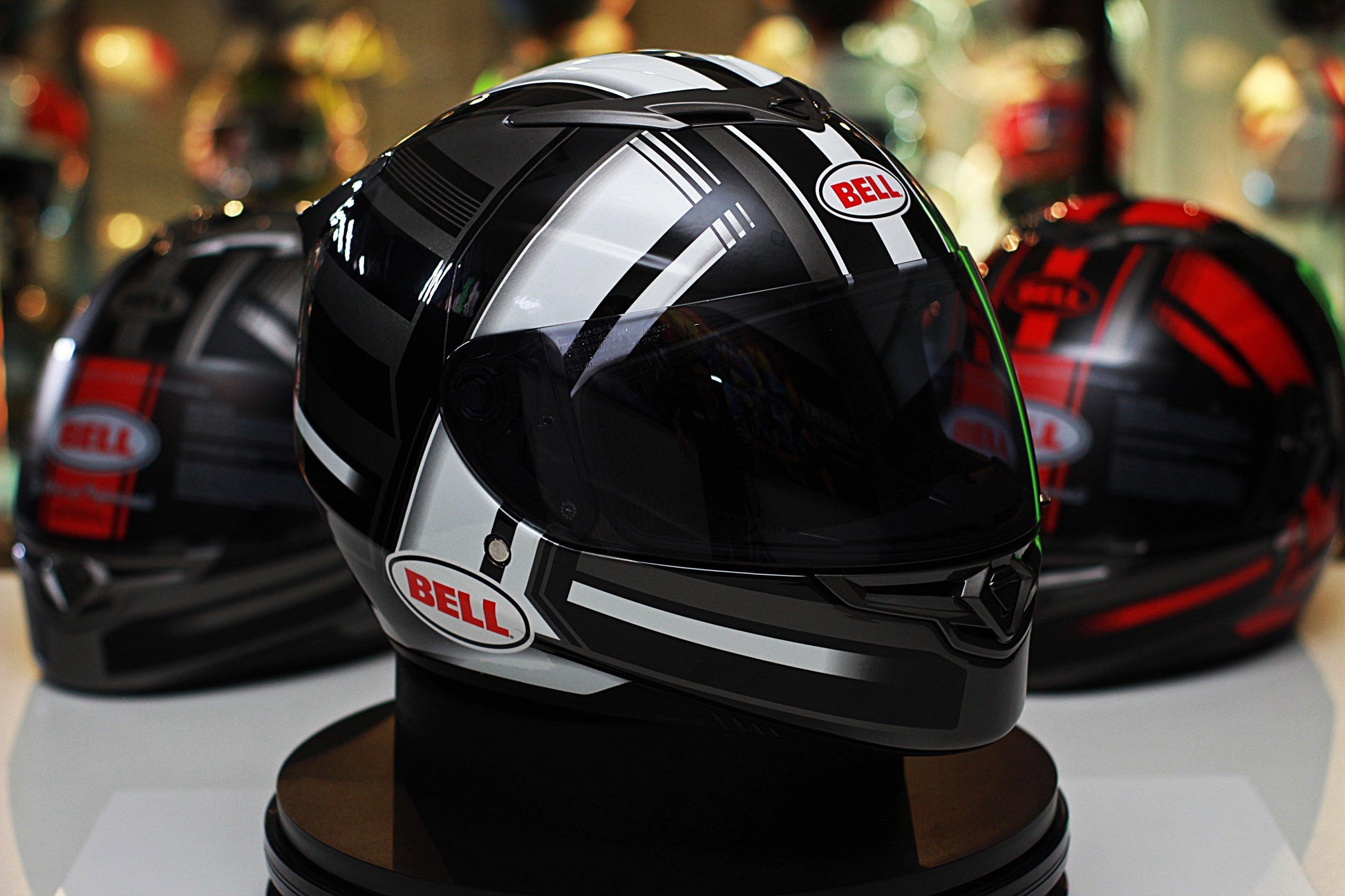 Bell RS-2 (Tactical White/Black/Titanium) - Durian Bikers
