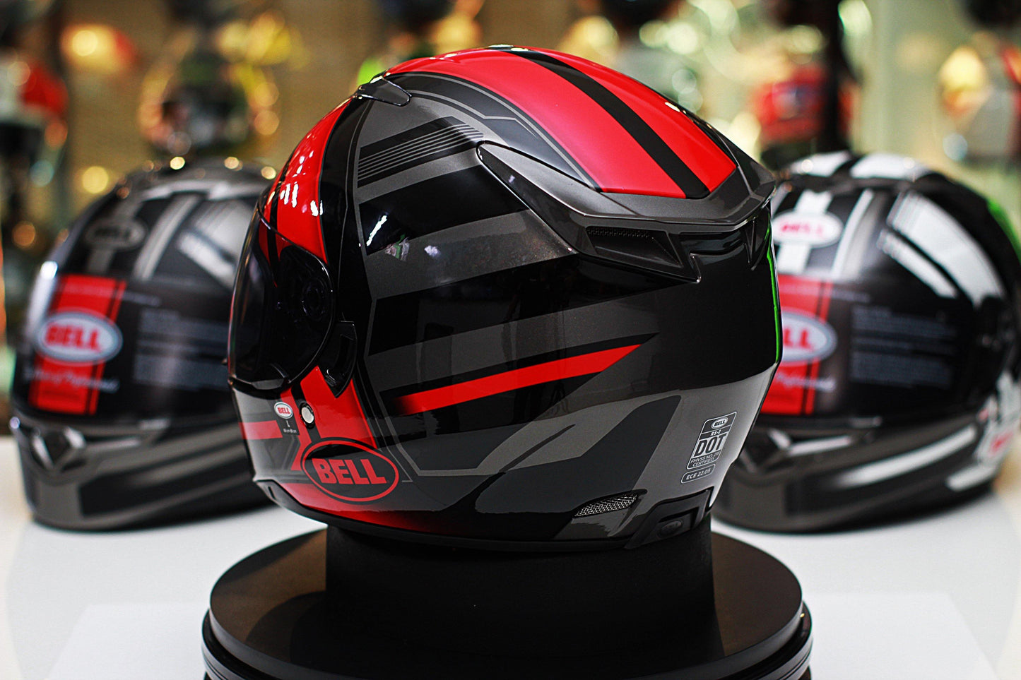 Bell RS-2 (Tactical Red/Black/Titanium) - Durian Bikers