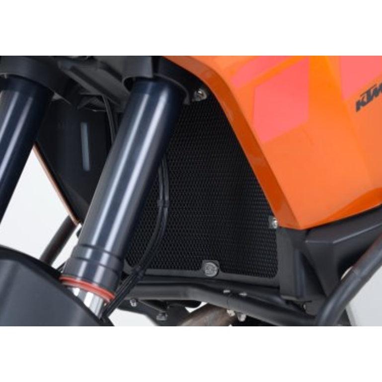 R&G Radiator Guards fits for KTM 1090 Adventure, 1190 Adventure & 1290 Super Adventure (RAD0148BK) - Durian Bikers
