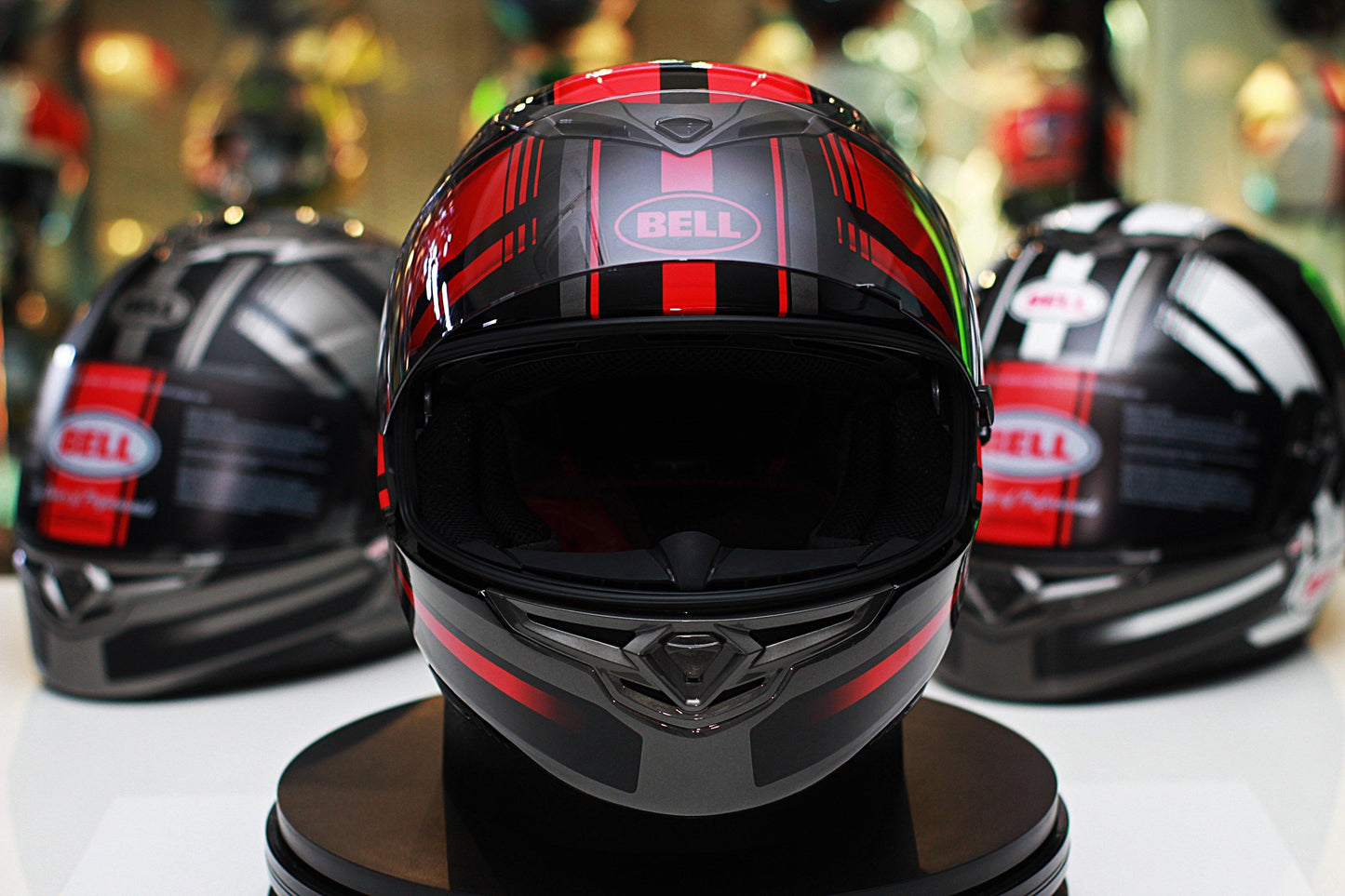 Bell RS-2 (Tactical Red/Black/Titanium) - Durian Bikers