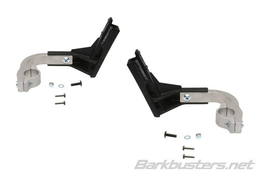 Barkbusters Universal Hardware Kit Single Point Clamp Mount (25.4mm) - Durian Bikers