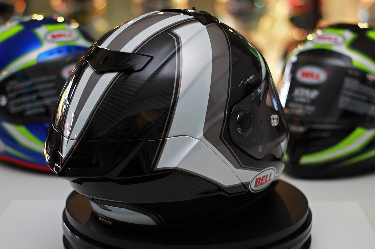 Bell Race Star (Sector White/Titanium) - Durian Bikers