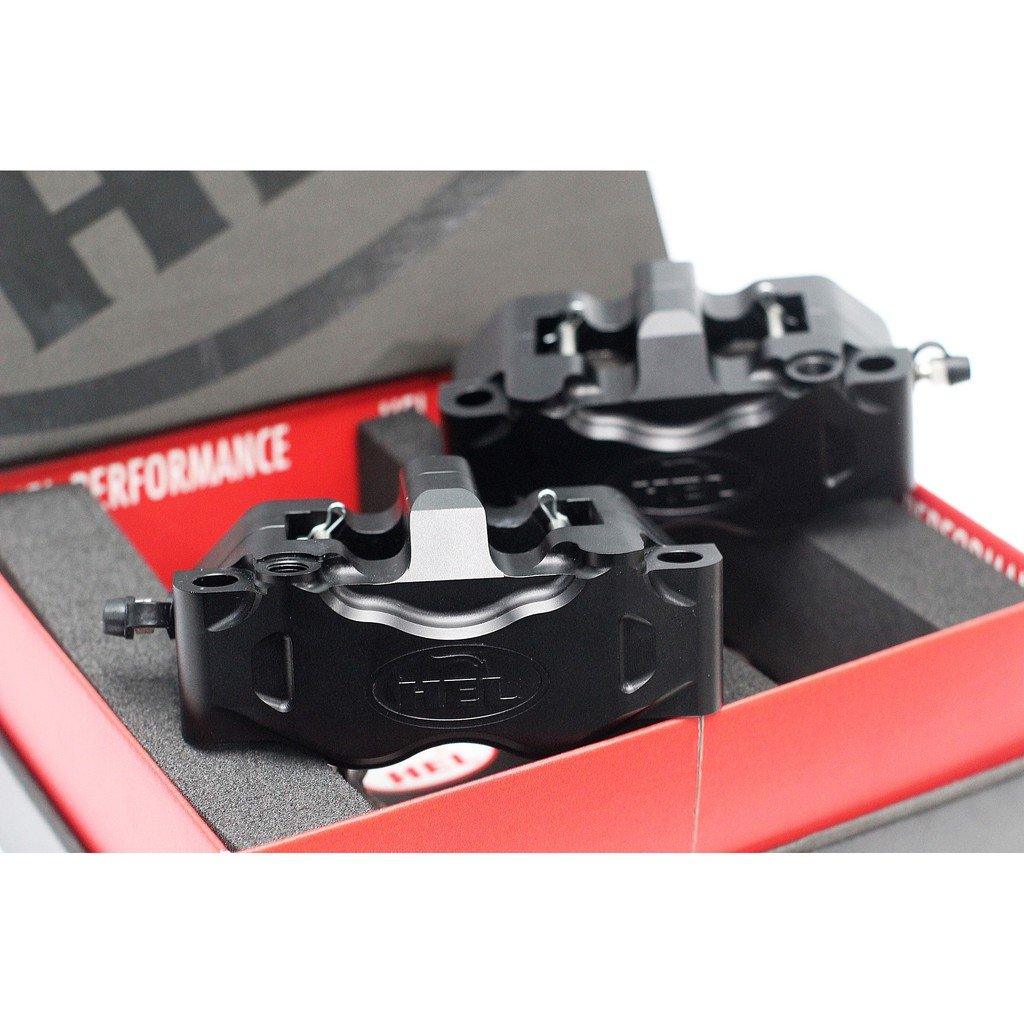 HEL Performance 4 Piston Radial Brake Calipers Kit (108mm Black) - Durian Bikers