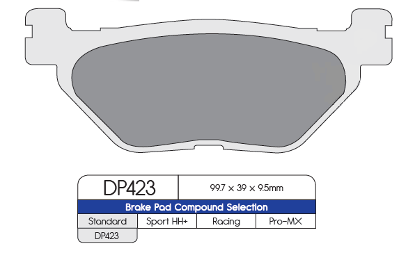 DP Brakes (DP423) Brake Pads - Durian Bikers