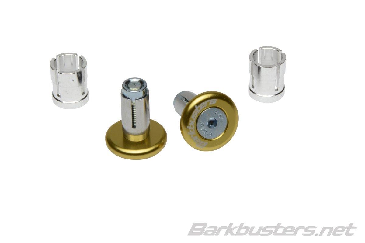 Barkbusters Accessory Bar End Plug Protectors (Gold)