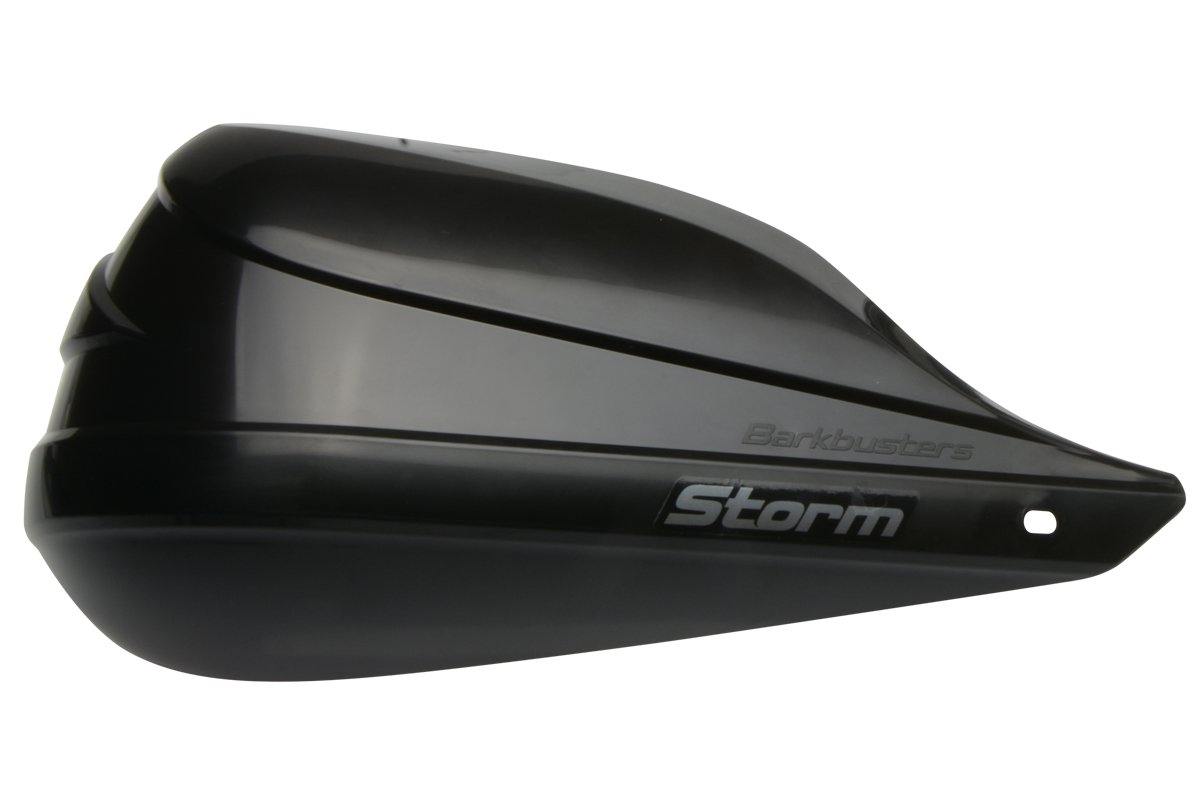 Barkbusters Storm Plastic Guards (Black) - Durian Bikers