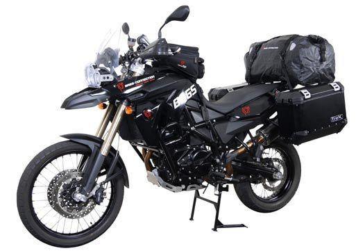 SW Motech Quick Lock EVO Side Carriers (Black) fits for BMW F650 GS Twin / F700 GS / F800 GS - Durian Bikers