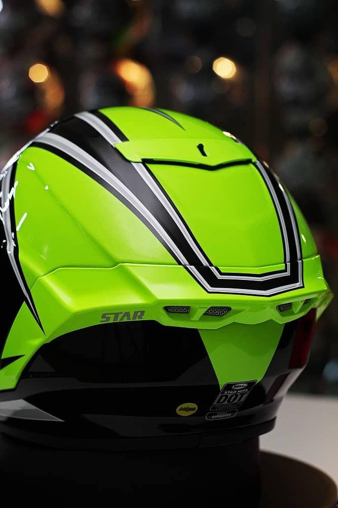 Bell Star (Torsion Green/Black) - Durian Bikers