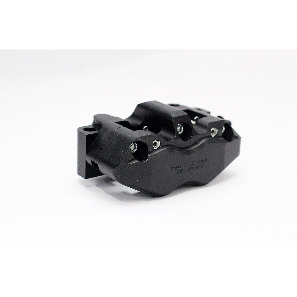 HEL Performance 4 Piston Radial Brake Calipers Kit (108mm Black) - Durian Bikers