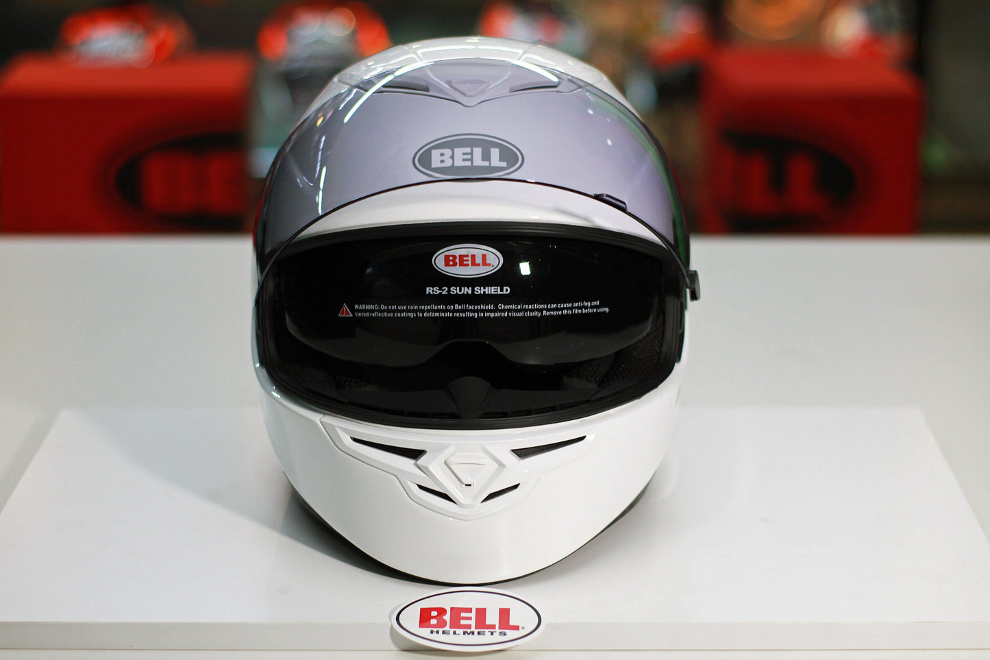 Bell RS-2 (White) - Durian Bikers