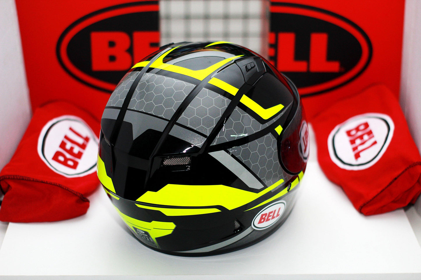 Bell Qualifier (Flare Gloss Black/Hi-Viz) - Durian Bikers
