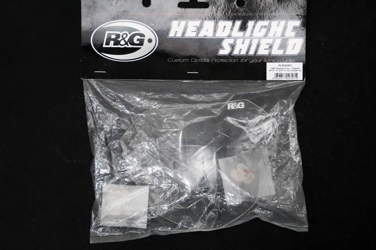 R&G Headlight Shield fits for Yamaha MT-07 ('14-'17) (FZ-07) / MT-07 Motocage ('15-) - Durian Bikers