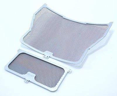 R&G Radiator Guard (Titanium) fits for BMW S1000RR ('15-'18) - Durian Bikers