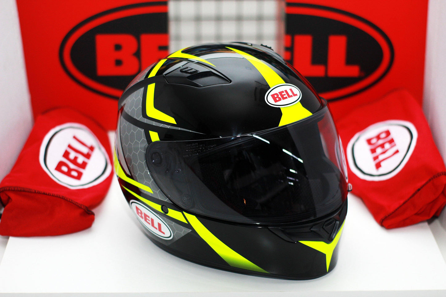 Bell Qualifier (Flare Gloss Black/Hi-Viz) - Durian Bikers