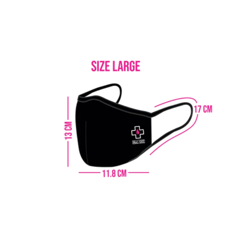Muc Off Reusable Face Mask (Animal) (Large)