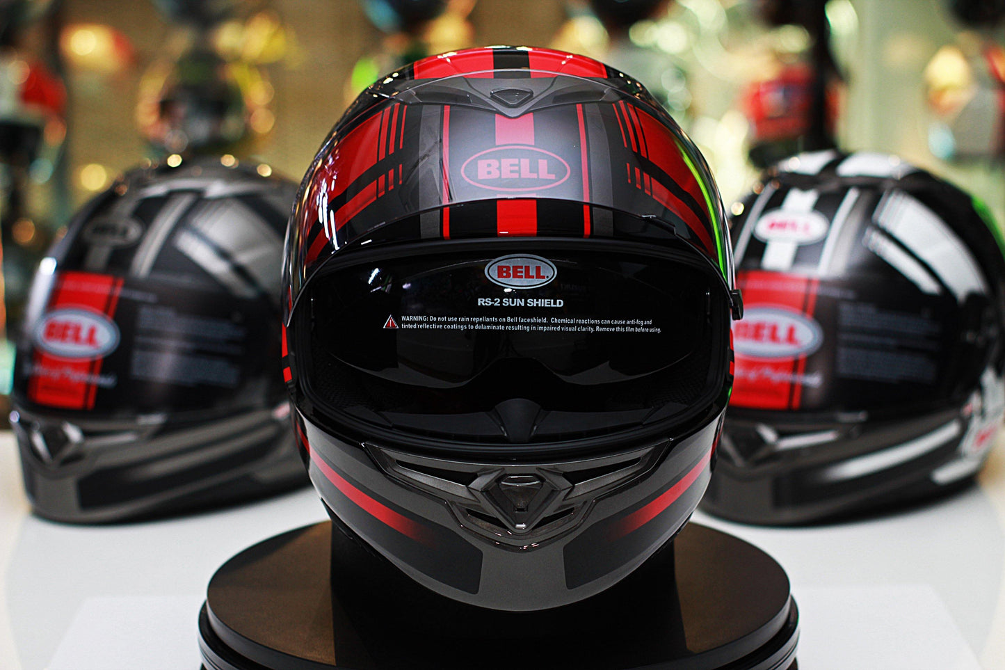 Bell RS-2 (Tactical Red/Black/Titanium) - Durian Bikers