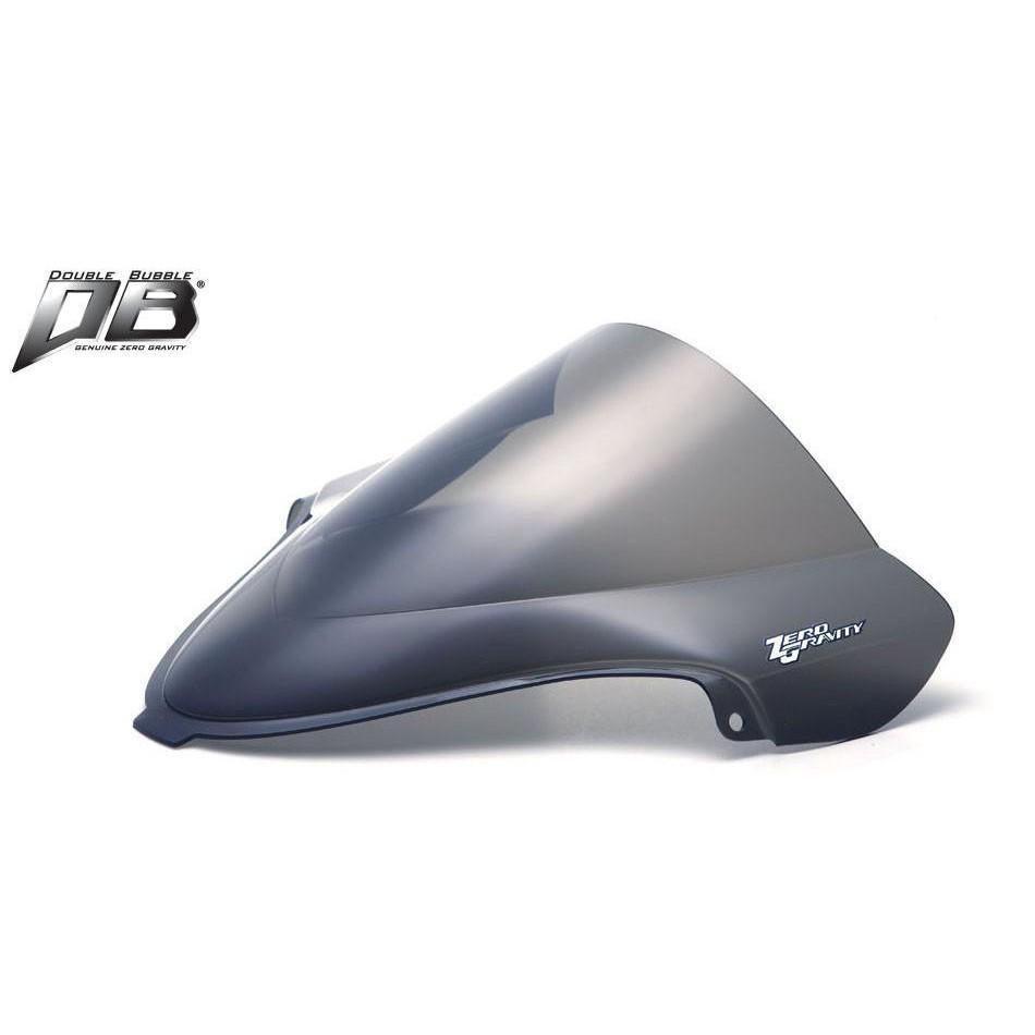 Zero Gravity Double Bubble Windscreen fits for Suzuki GSX1300R Hayabusa / Limited ('99-'07) (Light Smoke) - Durian Bikers