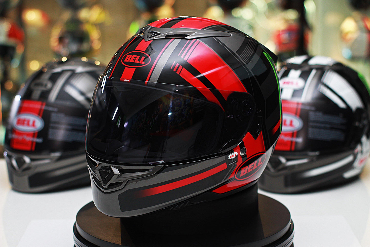 Bell RS-2 (Tactical Red/Black/Titanium) - Durian Bikers