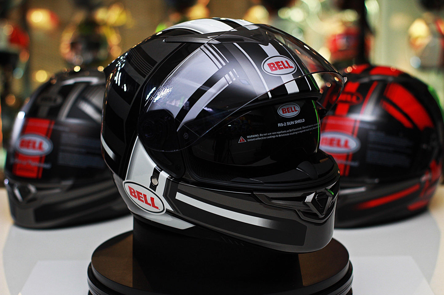 Bell RS-2 (Tactical White/Black/Titanium) - Durian Bikers