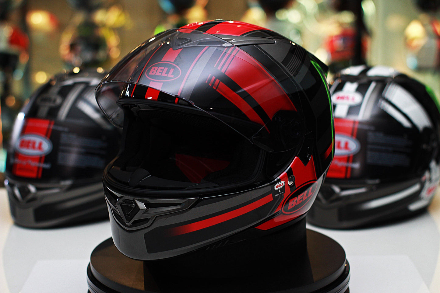 Bell RS-2 (Tactical Red/Black/Titanium) - Durian Bikers