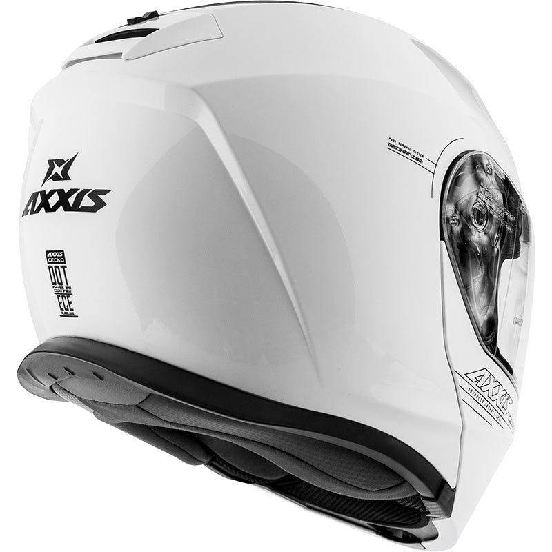 Axxis Helmet Gecko Solid (A0 White)