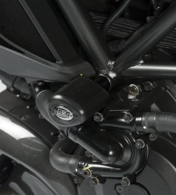 R&G Crash Protectors Aero Style fits for Ducati Diavel ('11-) & Diavel Strada ('13-) - Durian Bikers