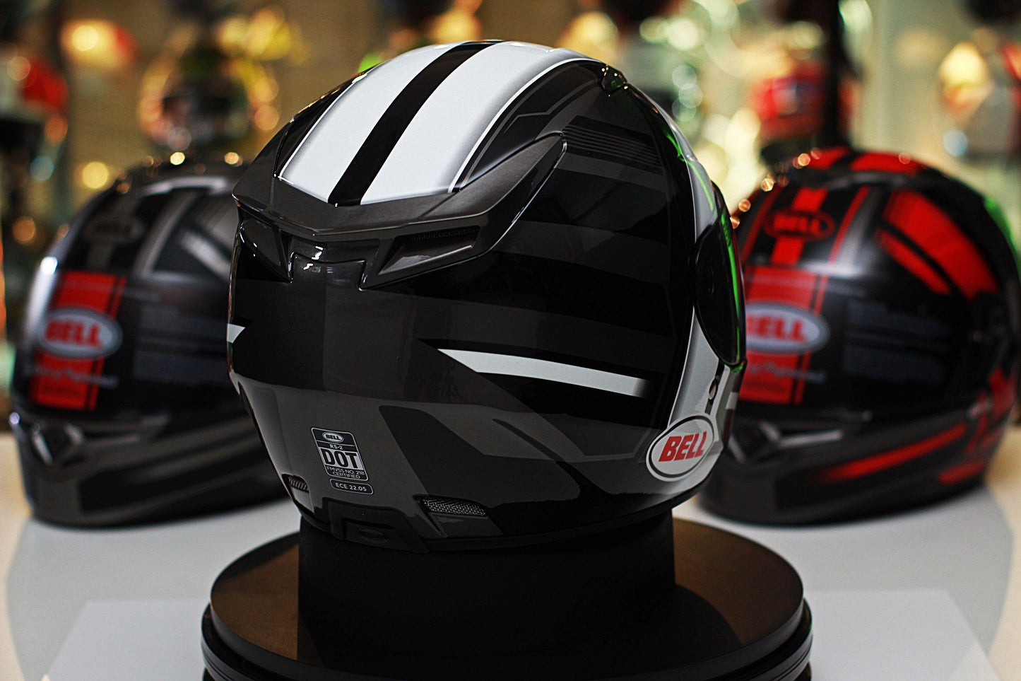 Bell RS-2 (Tactical White/Black/Titanium) - Durian Bikers